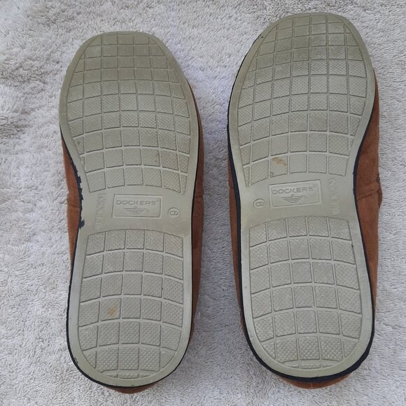Dockers Men's Siesta Suede Slippers - Brown 9 M - Picture 4 of 6